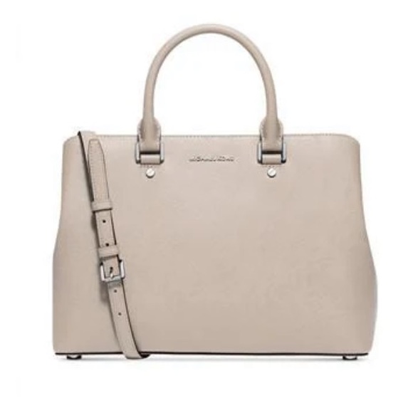 Michael Kors Savannah Large Saffiano Leather Satchel - Picture 1 of 12